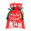ПОДАРОЧНЫЙ СУМОК Санты РОЖДЕСТВЕНСКИЙ ПОДАРОЧНЫЙ СУМКА КРАСНАЯ УПАКОВКА