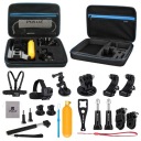 Набір з 20 аксесуарів для спортивних камер, кріплення GoPro DJI Case Mount,