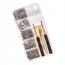 Ассортимент 500 мини-винтов и гаек