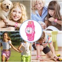 Dievčenské hodinky s jednorožcom a motýľom Druh digitálný