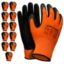 GFOTEX Gloves, перчатки для ручных работ с латексным покрытием, 12 пар