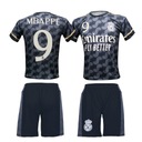 Футбольный наряд Black Mbappe Real Set 160см - S