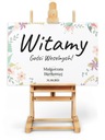 PLAKAT WESELNY ŚLUBNY 50x70cm personalizowany Wysokość produktu 50 cm