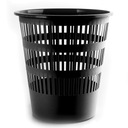 Kosz na śmieci DONAU ażurowy 16l czarny