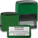 WAGRAF B3s ШТАМП ДЛЯ 6 СТРОК НАЗВАНИЕ КОМПАНИИ ОФИСНЫЙ ДИЗАЙН + ЛАСТИК