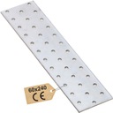 ПЛОСКИЙ СОЕДИНИТЕЛЬ ПЕРФОРИРОВАННАЯ ПЛАСТИНА PP8 OC 60x240
