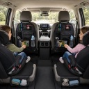 2X МАТ ПІД КРІСЛО ISOFIX + 2X ОРГАНАЙЗЕР NA СИДІННЯ ДЛЯ ДІТИ DO АВТО  (18892290468) фото min 11