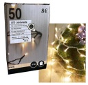 Светильники для детей CHRISTMAS LAMPS 50LED WHITE 4.4m