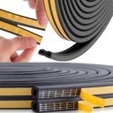 SAMOPRZYLEPNA WYCISZAJĄCA USZCZELKA USZCZELNIENIE DO DRZWI OKIEN TYP D 6M