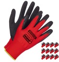 Рабочие перчатки 11 XXL RED LATEX Перчатки 12 пар