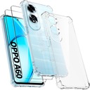 Чехол для OPPO A60 ANTI SHOCK CASE CLEAR 2X ЗАЩИТНОЕ СТЕКЛО