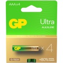 Батарейки AAA LR03 - GP Battery - ULTRA ALKALINE - 4 шт.