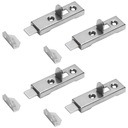 Прямая мебельная защелка