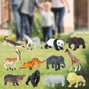 Realistická mini súprava figúrok zvieratiek 12 kusov Značka Pierot