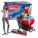 VILEDA Mop obrotowy Easy Wring ULTRAMAT ULTRAMAX TURBO Z WIRÓWKĄ PŁASKI