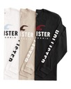 Hollister by Abercrombie - Long-Sleeve Logo Graphic Tee 3-Pack - M -