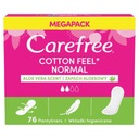 Carefree Cotton Feel Normal hygienické vložky