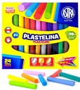 Plastelina 24 kolory ASTRA
