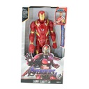 IRON MAN AVENGERS DUŻA FIGURKA RUCHOMA CAŁA SERIA LED 30CM Liczba sztuk 1 szt.