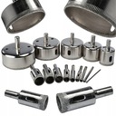 НАБОР АЛМАЗНЫХ КОРОНОЧНЫХ ПИЛОВ GRESS TILES 14 ШТ. 6-68 ЧЕРНЫЙ