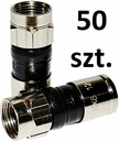 Разъем F, компрессионный разъем EX6NTPLUS PPC - 50 шт.