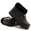 МУЖСКИЕ УТЕПЛЕННЫЕ РЕЗИНОВЫЕ БОТИНКИ, ЧЕРНЫЙ ПОРЕН