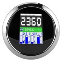 МНОГОФУНКЦИОНАЛЬНЫЙ ИНДИКАТОР 85MM RPM TEMP. ДАВЛЕНИЕ МАСЛА МЕРНИК RI  фото 5