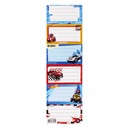 NAKLEJKI NA ZESZYT HOT WHEELS 2 WZORY