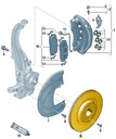 DISCOS + ZAPATAS JUEGO PARTE DELANTERA AUDI Q7 SQ7 4M 400MM ORIGINAL ASO 