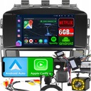 RADIO pre Opel Astra J 2010-2016 NAVIGÁCIA GPS ANDROID WiFi CARPLAY 6GB RAM