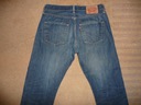 Spodnie dżinsy LEVIS 501 W33/L32=42,5/104cm jeansy Rozmiar 33/32