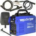 ИНВЕРТОРНЫЙ СВАРОЧНЫЙ АППАРАТ 220А ММА ADLER LCD + МАСКА