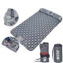 ДВОЙНОЙ ПОХОДНЫЙ МАТРАС, ТРЕККИНГОВЫЙ НАДУВНОЙ КОВРИК СО ВСТРОЕННЫМ НАСОСОМ