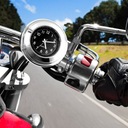 Zegarek + Termometr motocyklový motocykel 45 mm na kierownicę 22/25 mm Katalógové číslo dielu Clock+Thermometer-PlatingBlack