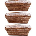 x3 КОРЗИНА ПОДСТАВКА ДЛЯ ЦВЕТОВ КОРОБКА ЦВЕТОЧНЫЙ ГОРШОК ДЛЯ ЦВЕТОВ МЕТАЛЛИЧЕСКИЙ КАРКАС 40х17см