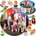 GENZIE ТОРТ КРЕМ + ПЕРСОНАЖИ + ТЕКСТ