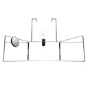 New 3 Way Mirror Trifold Mirror For Self Hair Cutting And Styling DIY Hairc
