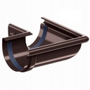 НАРУЖНЫЙ УГОЛ KROP PVC fi 75ral 8017 КОРИЧНЕВЫЙ