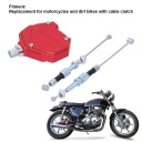 MOTORBIKE CASKGLUT CLUTCH CULL CABLE LEVIER CNC ALUMINIUM REMPLACEMENT 9Vphoto 9
