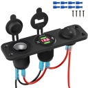 ГНЕЗДО USB 12V DO КЕМПЕРА QC 3.0 ГНЕЗДО USBZ ВОЛЬТМЕТРОМ ВОДОНЕПРОНИЦАЕМЫЕ  фото 6