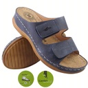 ЛЕГКИЕ ЖЕНСКИЕ ТАПОЧКИ, ТЕМНО-СИНИЕ НА ЗАЛИВКЕ, размер 37