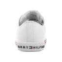 Dámske topánky Nízke Tenisky Tommy Hilfiger T3X4-30692-0890 Biele Špička guľatá