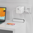 Новый многоразъемный куб с 2 портами USB