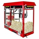 Stroj na popcorn s vykurovacou vitrínou Royal Catering Vybavenie v cene naberačka semien