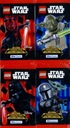 КАРТЫ TCG LEGO STAR WARS SERIES 3 — 10 пакетиков — 50 карт — ниндзяго