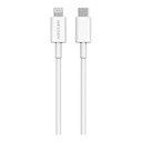 Kabel USB-C USB C to Lightning PD 60W 1m biały HIKVISION HS-HUB-CBC2L