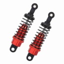 ЧЕРВОНИЙ 2 ШТУК АМОРТИЗАТОРИ DO 1/18 RC CAR МЕТАЛ 65MM  (18293189666) фото min 6