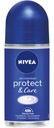 NIVEA Protect Care Шарики-антиперспиранты женские под подмышками 50 мл х 4 шт.