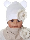 KOMPLET CZAPKA MYSZKA MINNIE CHUSTKA 3-12 M-C 15WZ