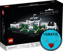 LEGO Architecture Biały Dom 21054 + 2 x brelok LEGO - GRATIS